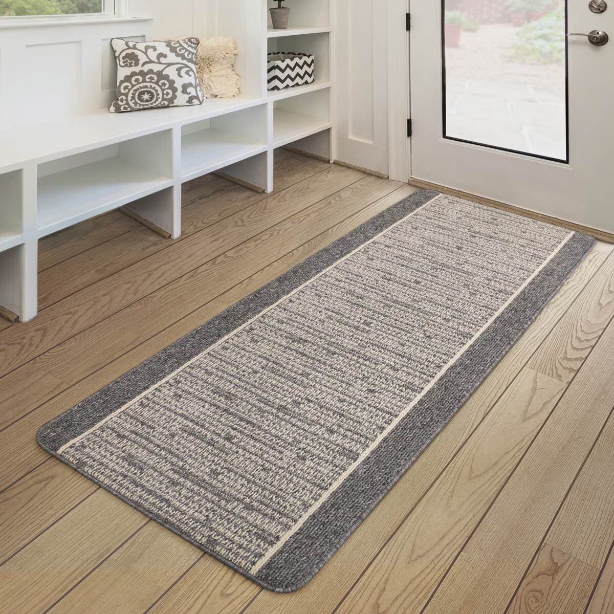 Black Fog Accent Floor Runner, 60 X 183 Cm