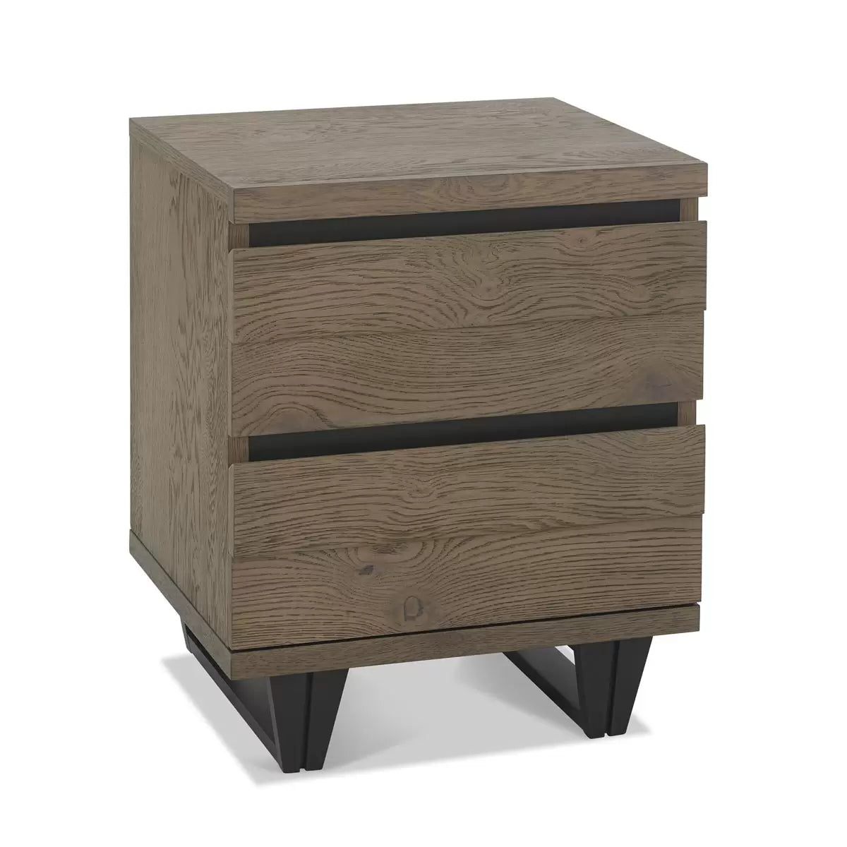 Tivoli Weathered Oak Nightstand, 2 Pack