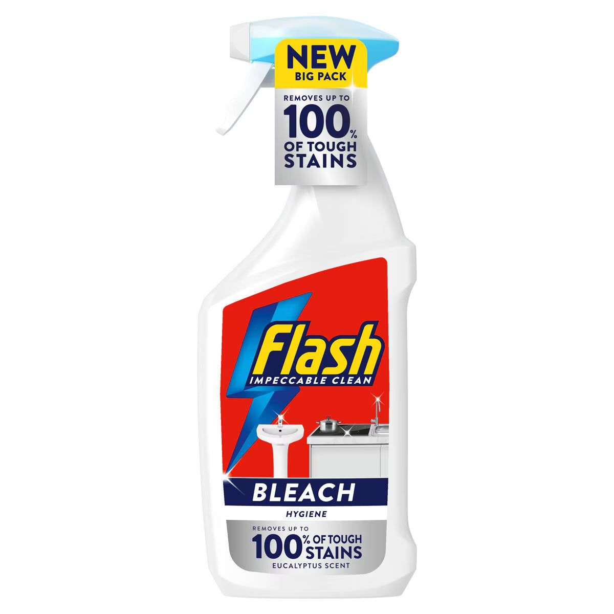 Spray with Bleach, 3 X 800Ml