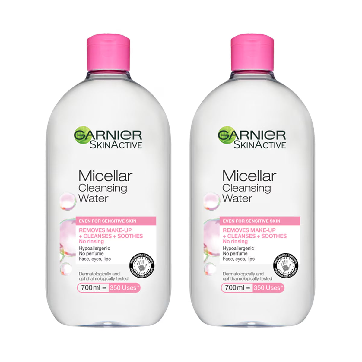 Garnier Micellar Cleansing Water, 2 X 700Ml