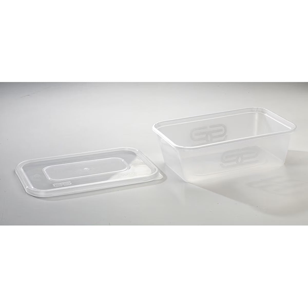 Plastic Takeaway Containers, 250 X 650Ml