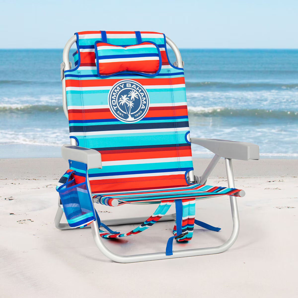 Backpack Beach Chair in Blue