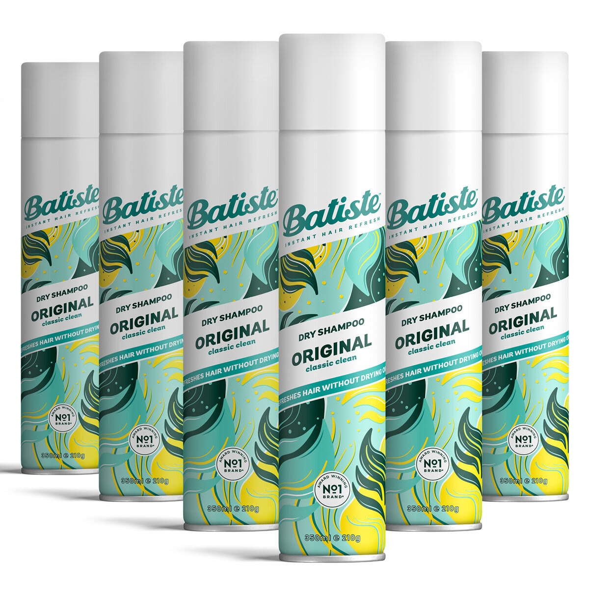 Blush Dry Shampoo, 6 X 350Ml