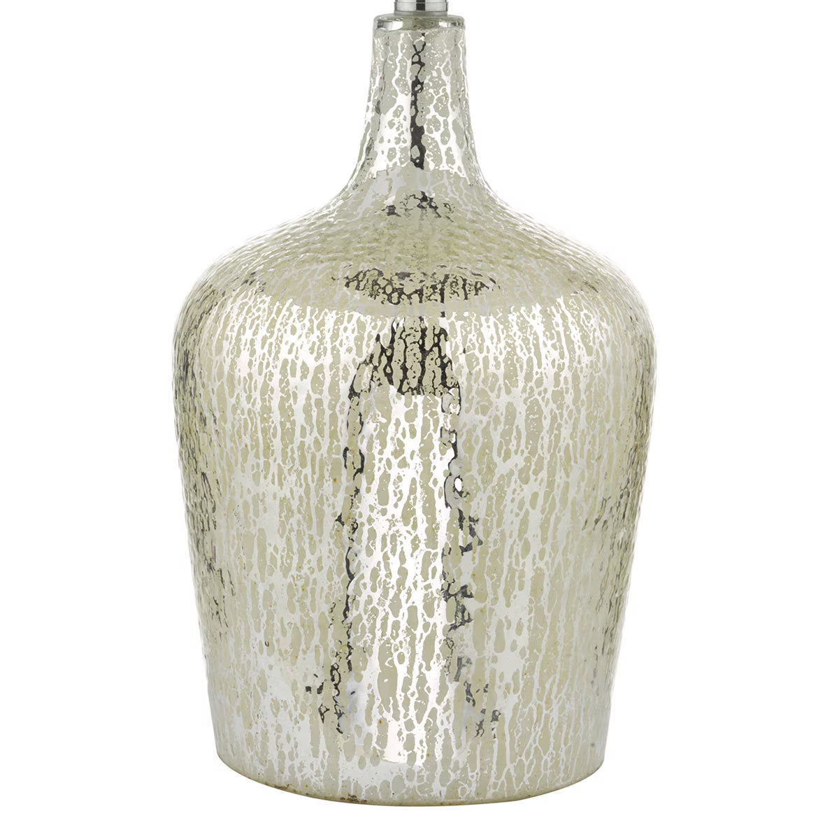 Lolek Silver Glass Dual Light Table Lamp