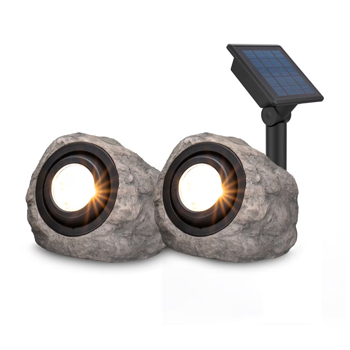 Koda Solar LED Rock Spotlights, 2 Pack