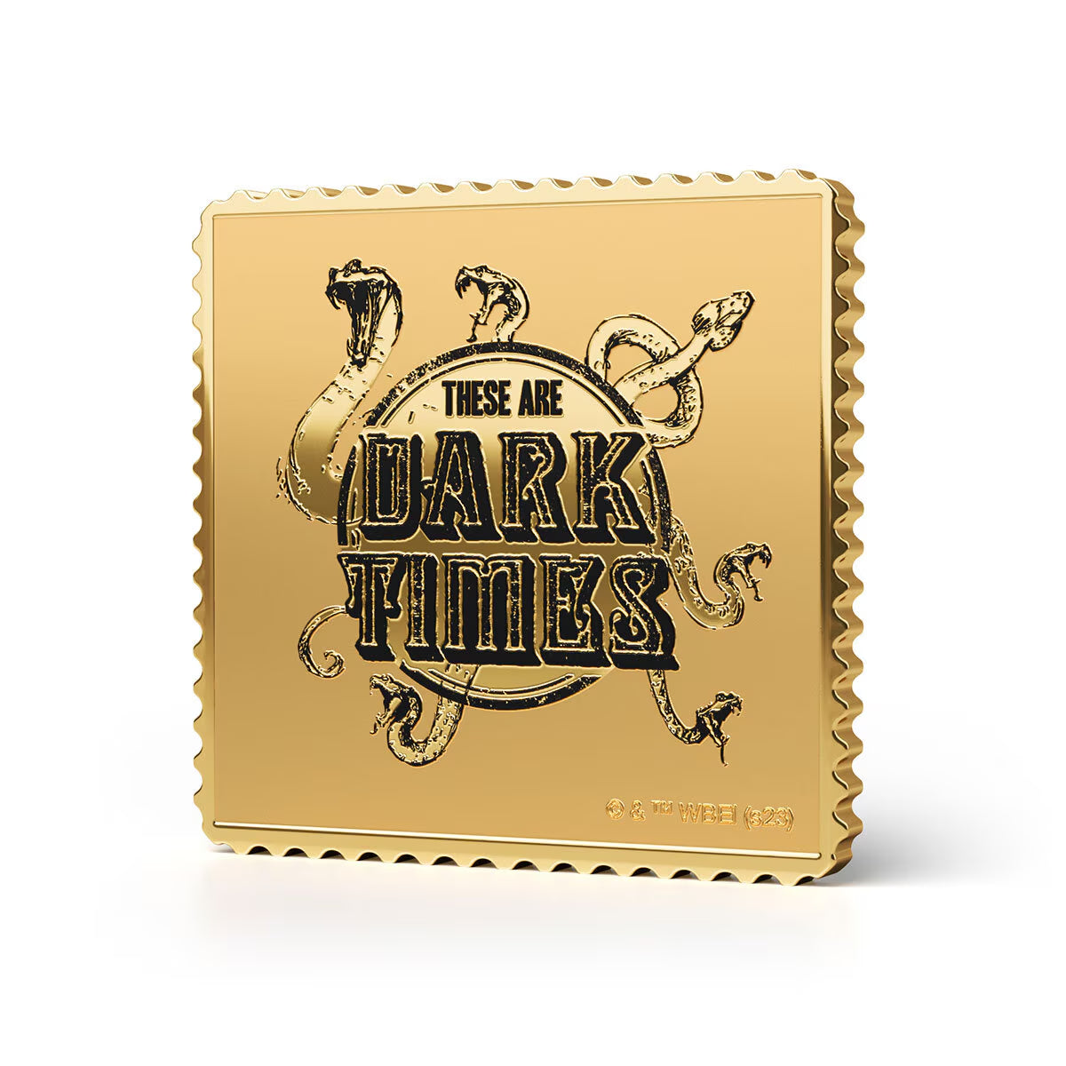 Official Harry Potter Gold Ingot Collectable Stamps, by Royal Mail