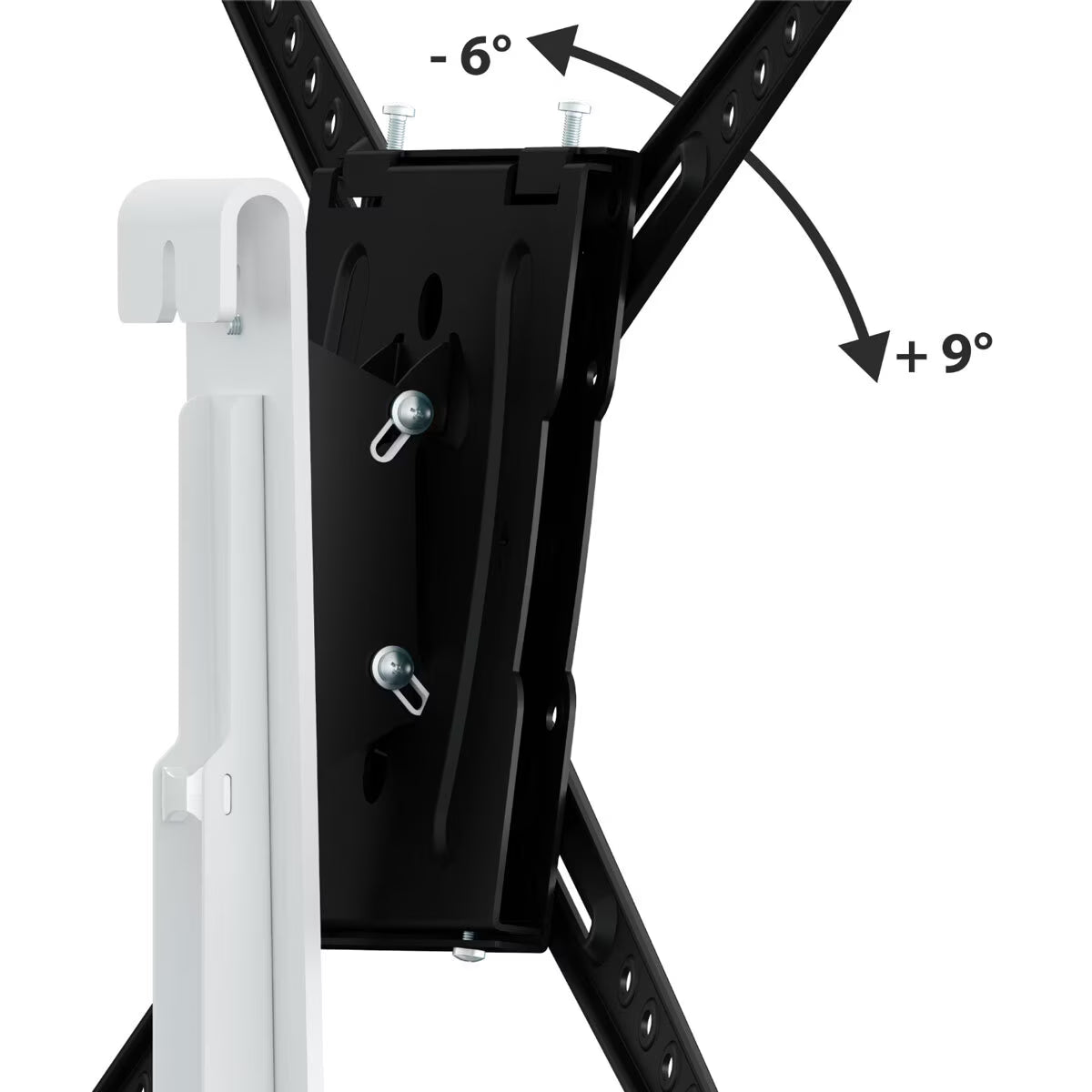 Kelso against the Wall TV Stand for Tv'S up to 80" in White