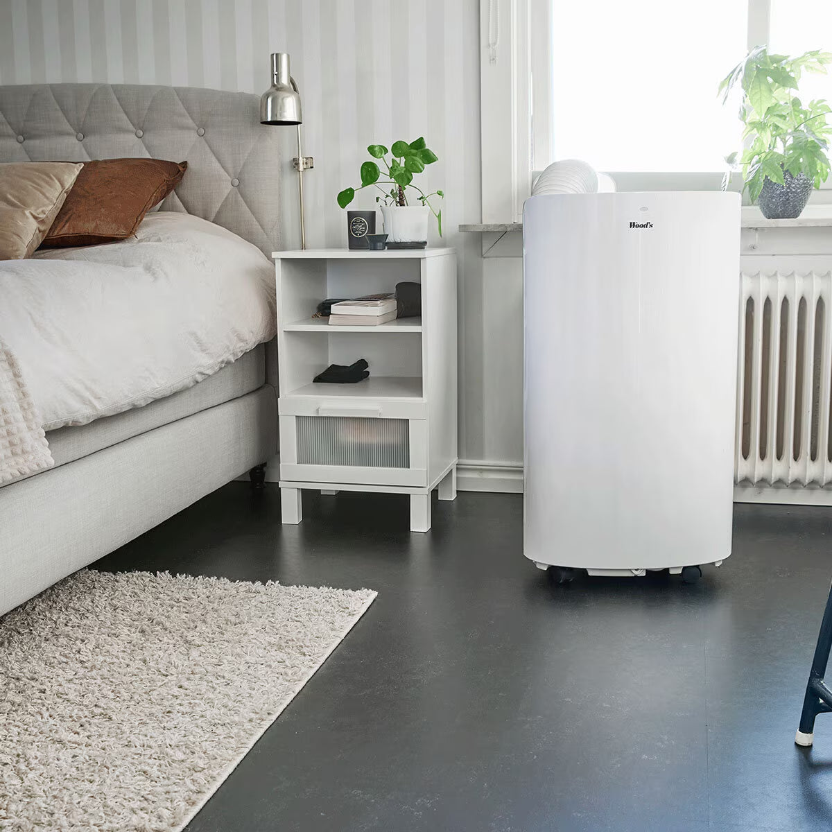 Cortina 12K BTU Portable Air Conditioner with Remote Control & Wifi Function