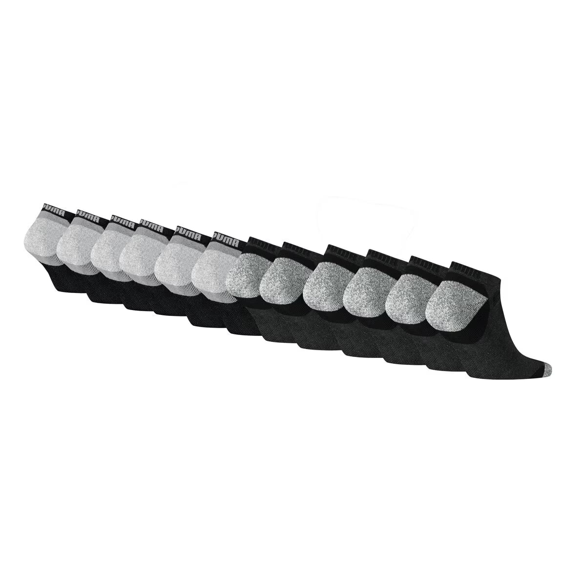 Men'S Repreve Sock 12 Pack in Black
