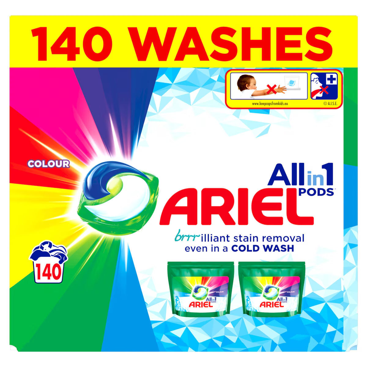 All in One Colour Pods, 140 Wash
