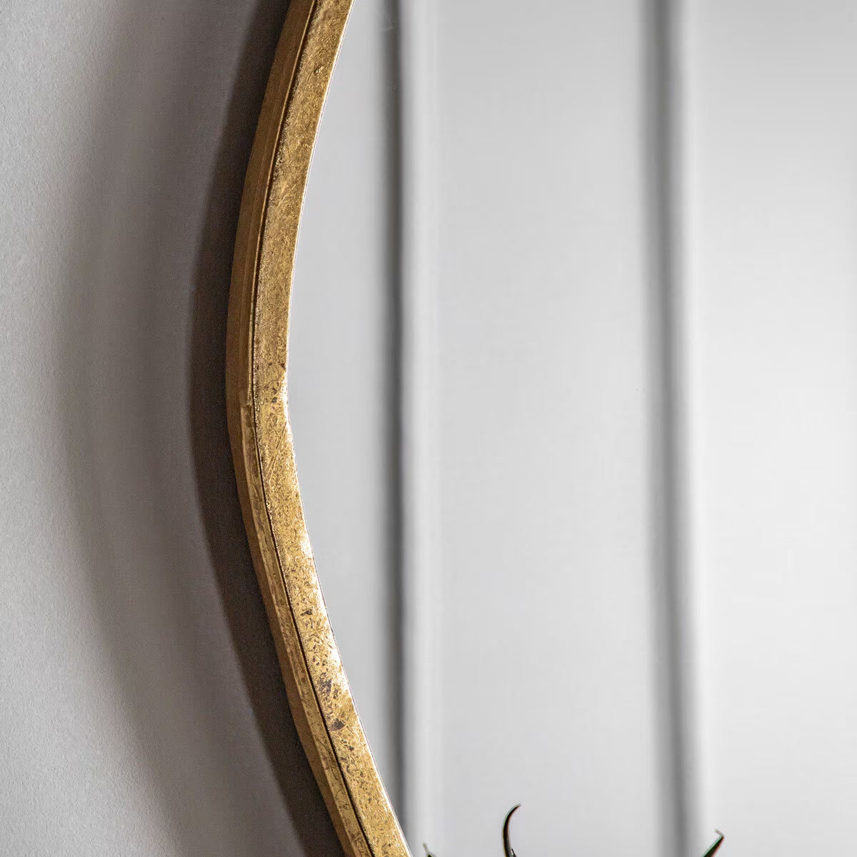 Chattenden Gold Pebble Mirror, 70 X 90Cm