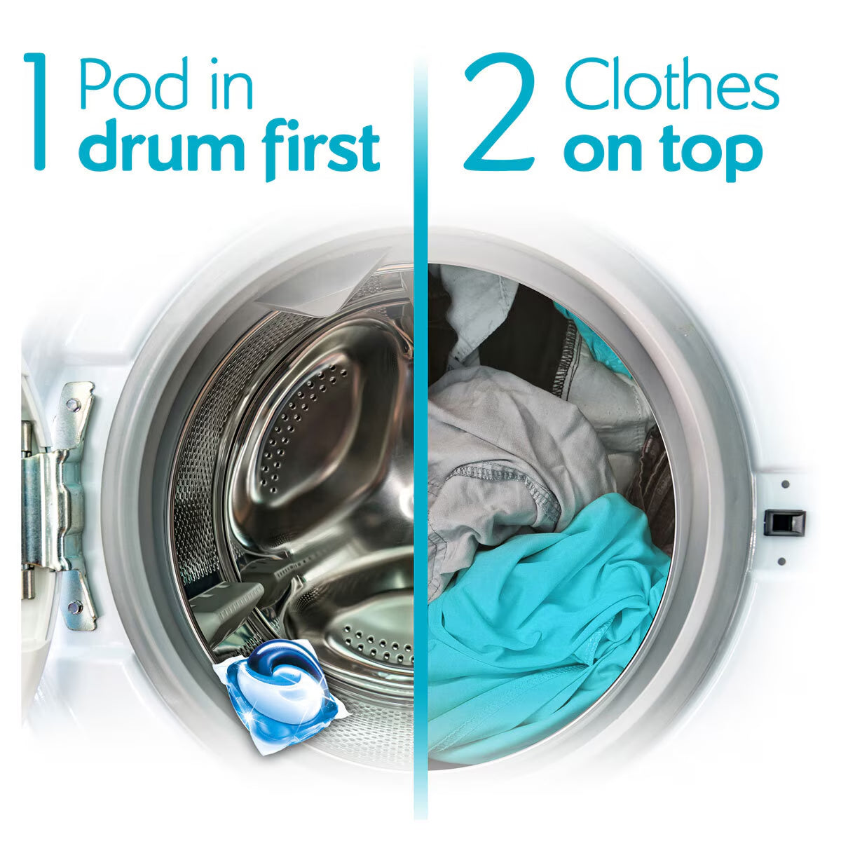 Non Bio Platinum Pods with Extra Stain Removal, 100 Wash