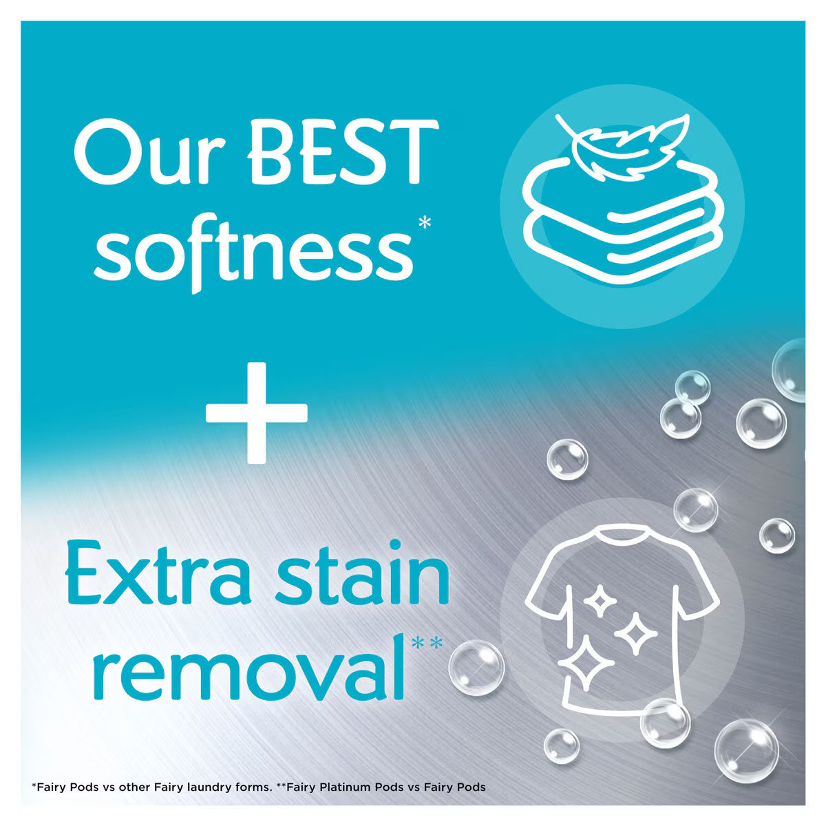 Non Bio Platinum Pods with Extra Stain Removal, 100 Wash