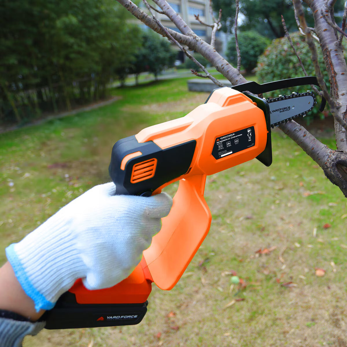 20V 12Cm Mini Chainsaw + 20V (2Ah) Battery & Charger Bundle