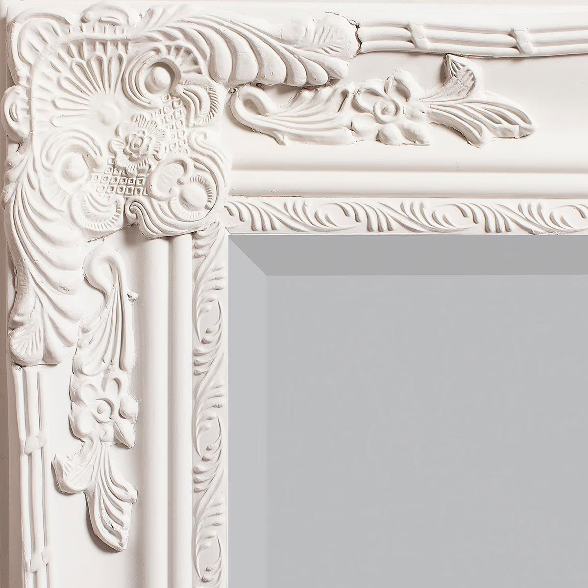 Hampshire Cream Leaner Mirror, 84 X 170Cm