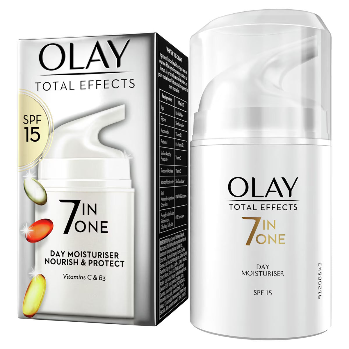 Total Effects Age Moisturiser, 2 X 50Ml