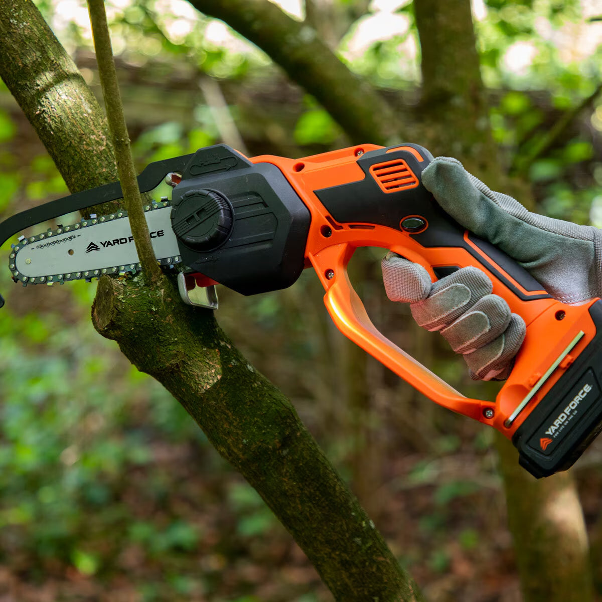 20V 12Cm Mini Chainsaw + 20V (2Ah) Battery & Charger Bundle