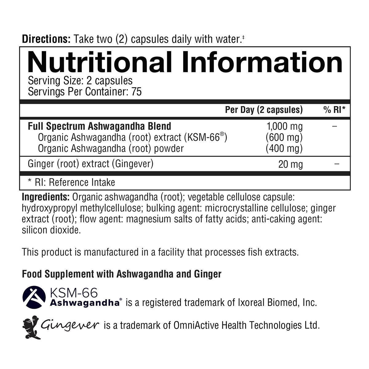 Ashwagandha, 150 Count