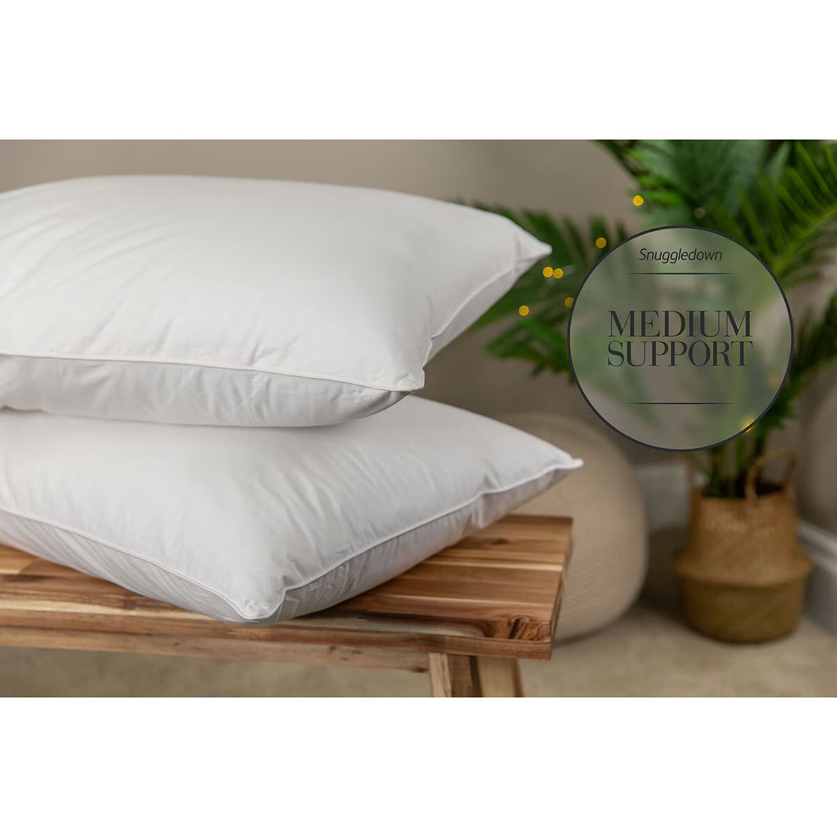 Soft as down Pillow, 2 Pack