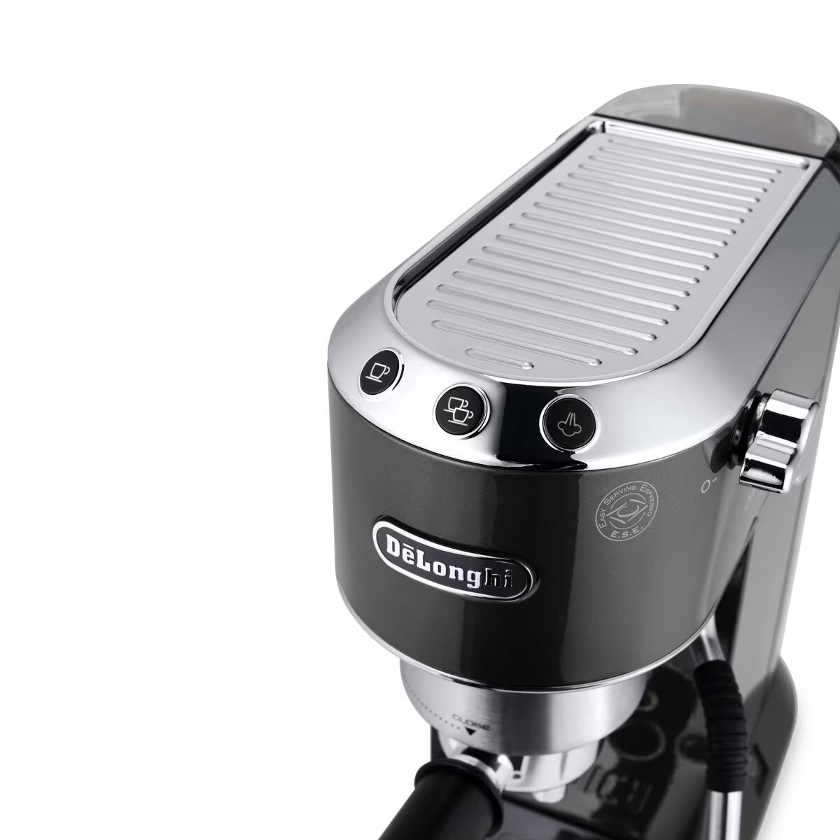 Dedica Arte Pump Espresso Coffee Machine in Grey, EC885.GY