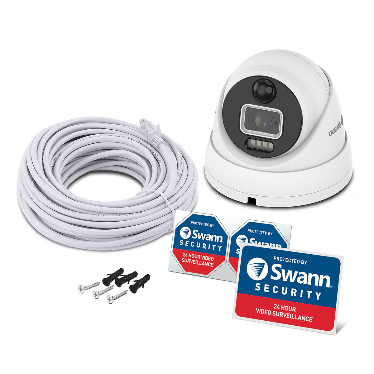 Enforcer™ 12MP Heat & Motion Sensing Add-On Dome Camera, SWNHD-1200D-EU