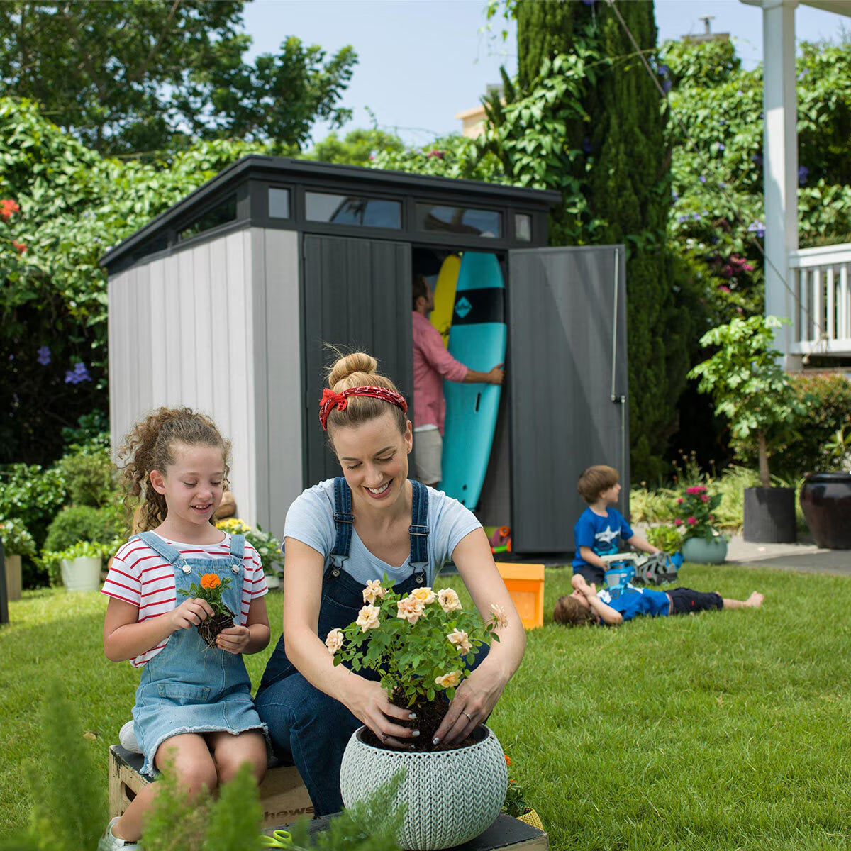 Artisan 7Ft X 7Ft 2" (2.1 X 2.2M) Storage Shed