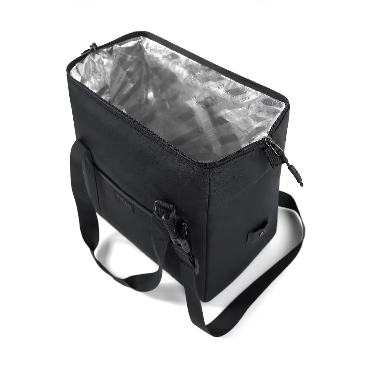 25 Can Insulated Carry-All with 2 High Performance Ice Walls in Black