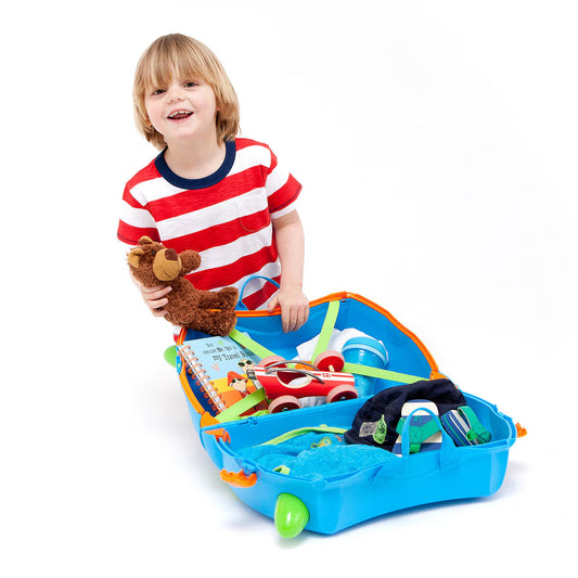 Ride on Hardside Case in Blue