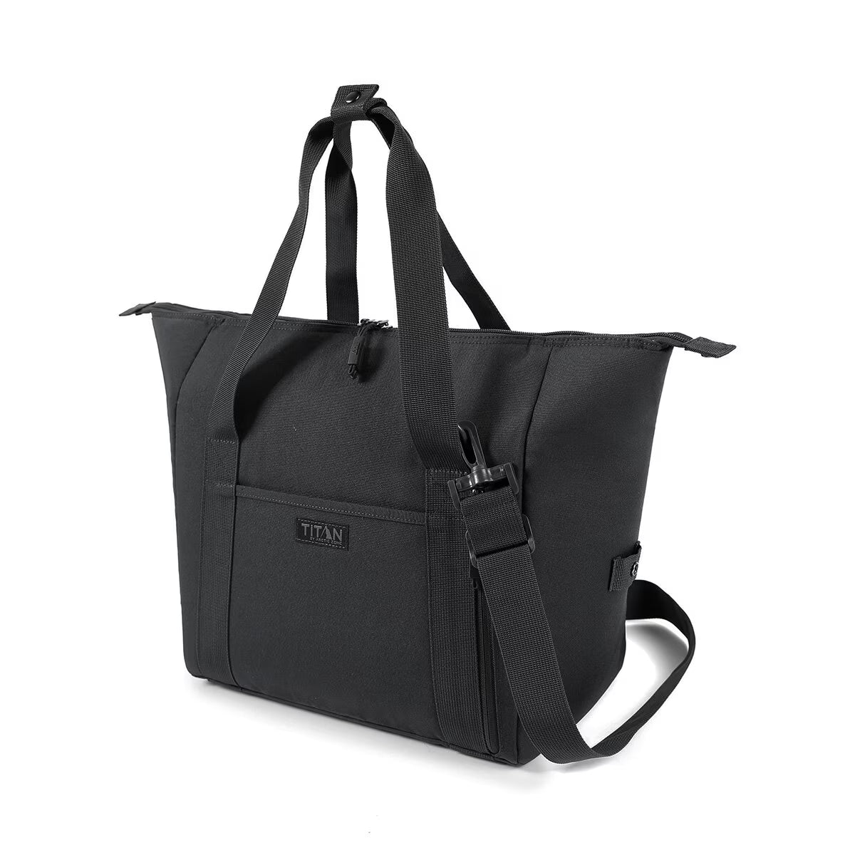 25 Can Insulated Carry-All with 2 High Performance Ice Walls in Black