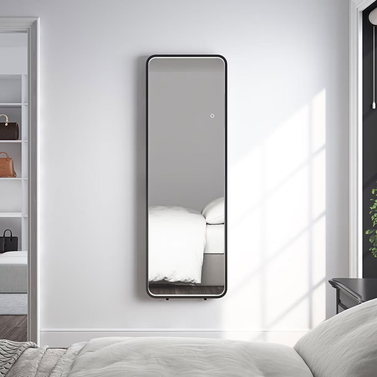 OVE Lyon LED Leaner Mirror, 51 X 152 Cm