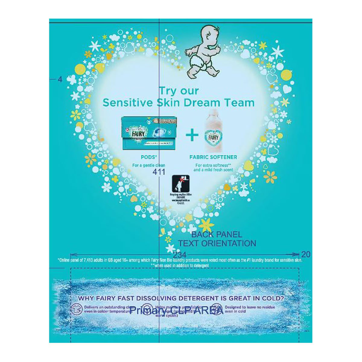 Non-Bio Washing Powder, 140 Wash