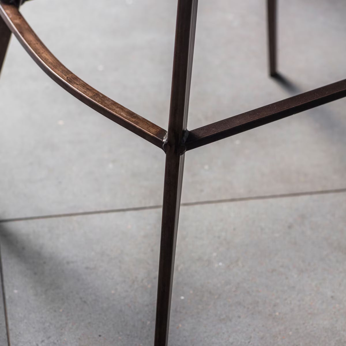 Henley Brown Faux Leather Bar Stool, 2 Pack