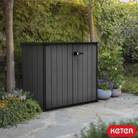 Cortina Bella 4Ft 6" X 2Ft 4" (1.4 X 0.7M) 1,000 Litre Vertical Storage Shed