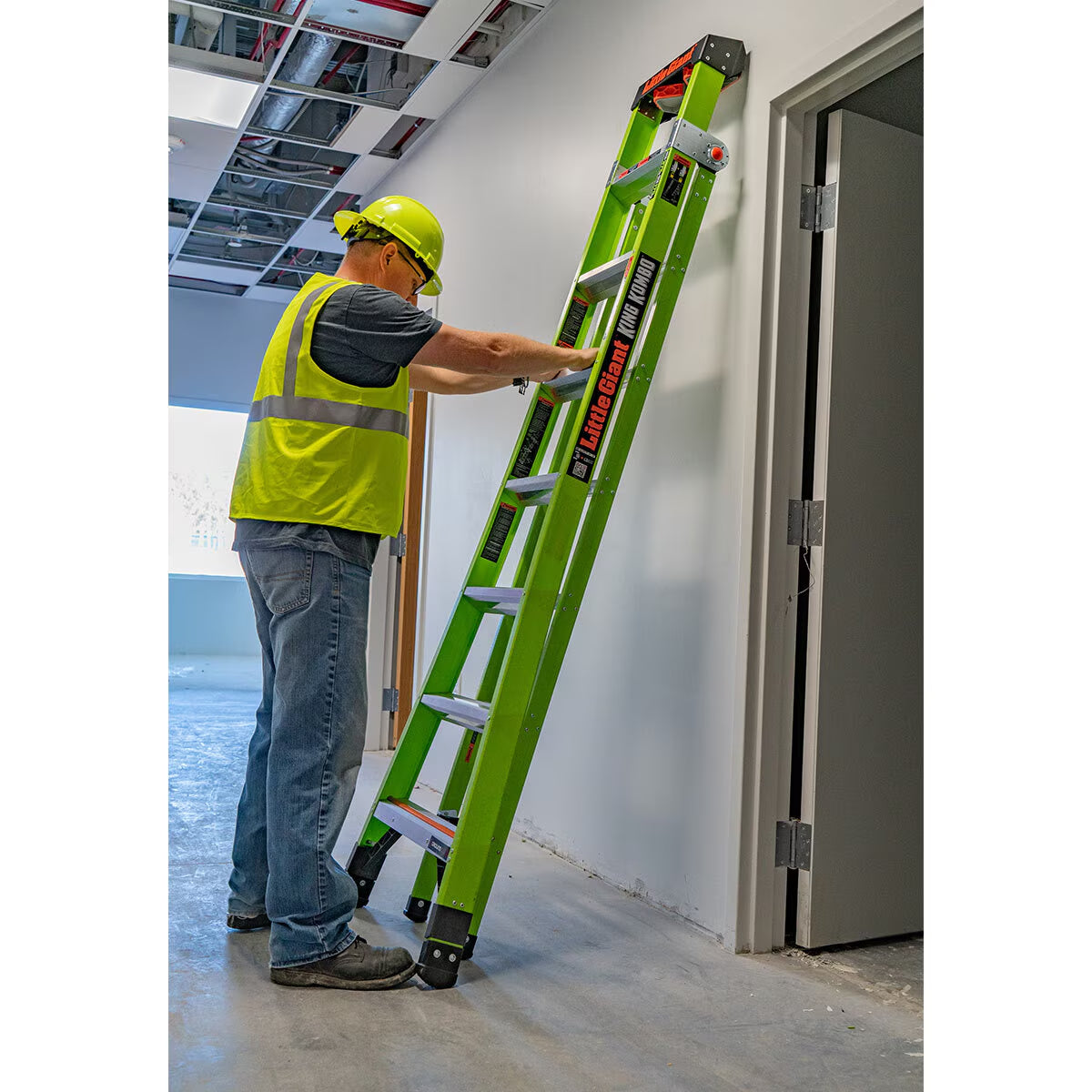 8 Tread King Kombo Industrial Step Ladder