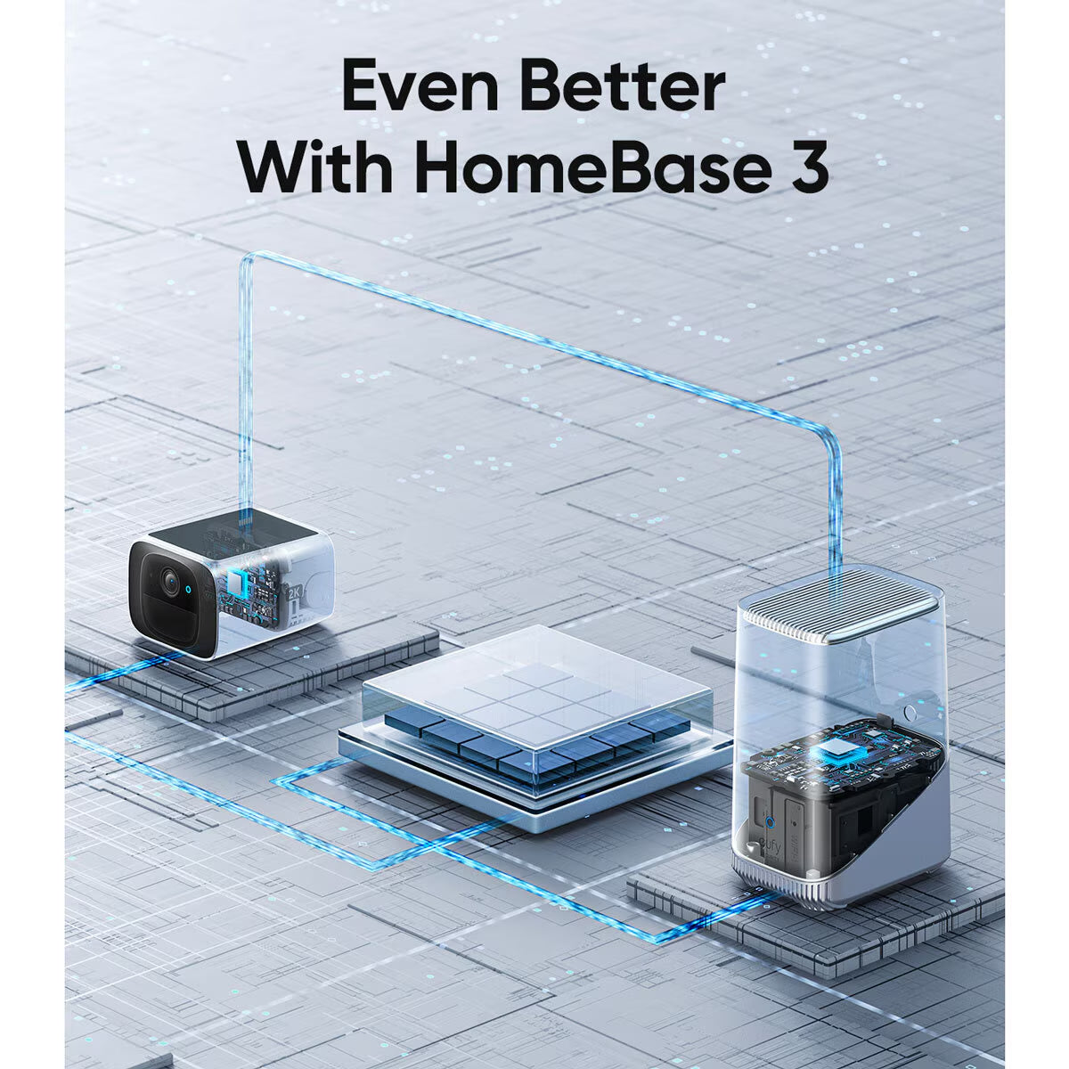 Solocam S220 2-Cam Kit with Homebase S380 - No Monthly Fee
