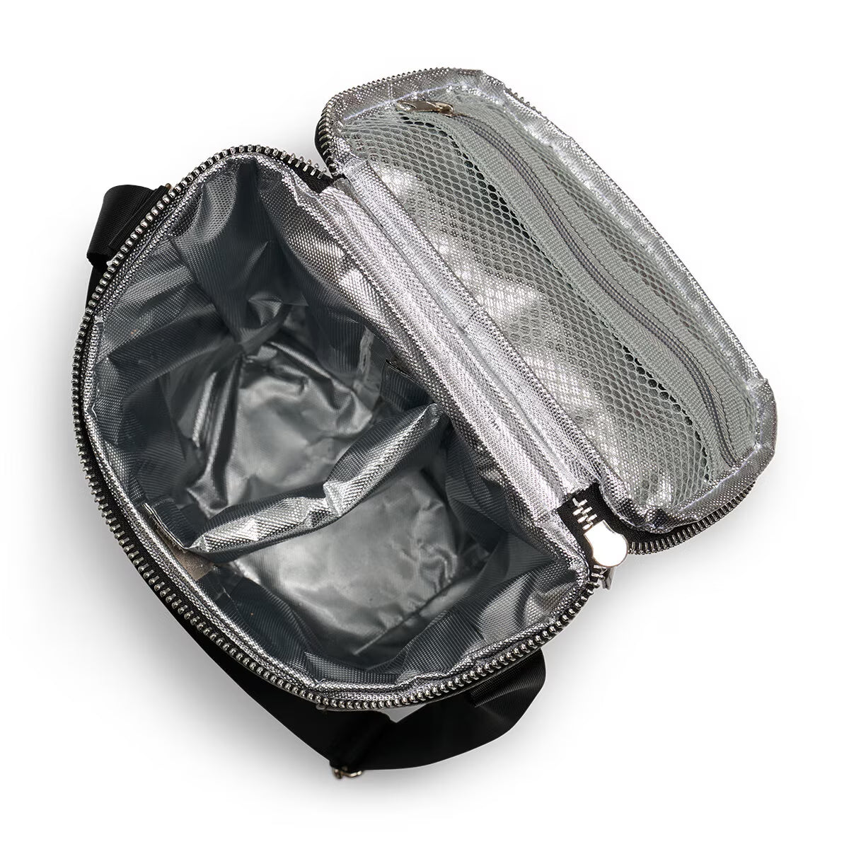 Luxe Cooler Tote Bag in Black