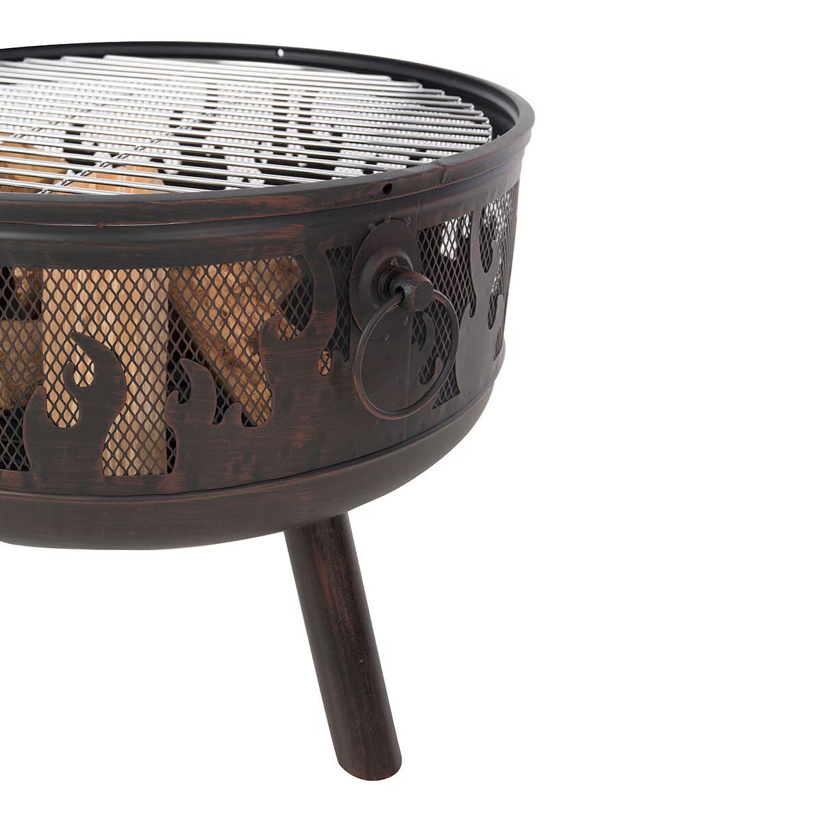 Blazer Wood Burning Fire Pit + BBQ Grill