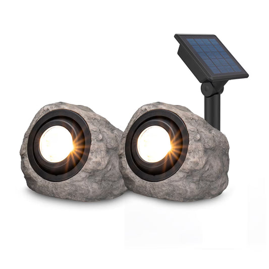 Koda Solar LED Rock Spotlights, 2 Pack