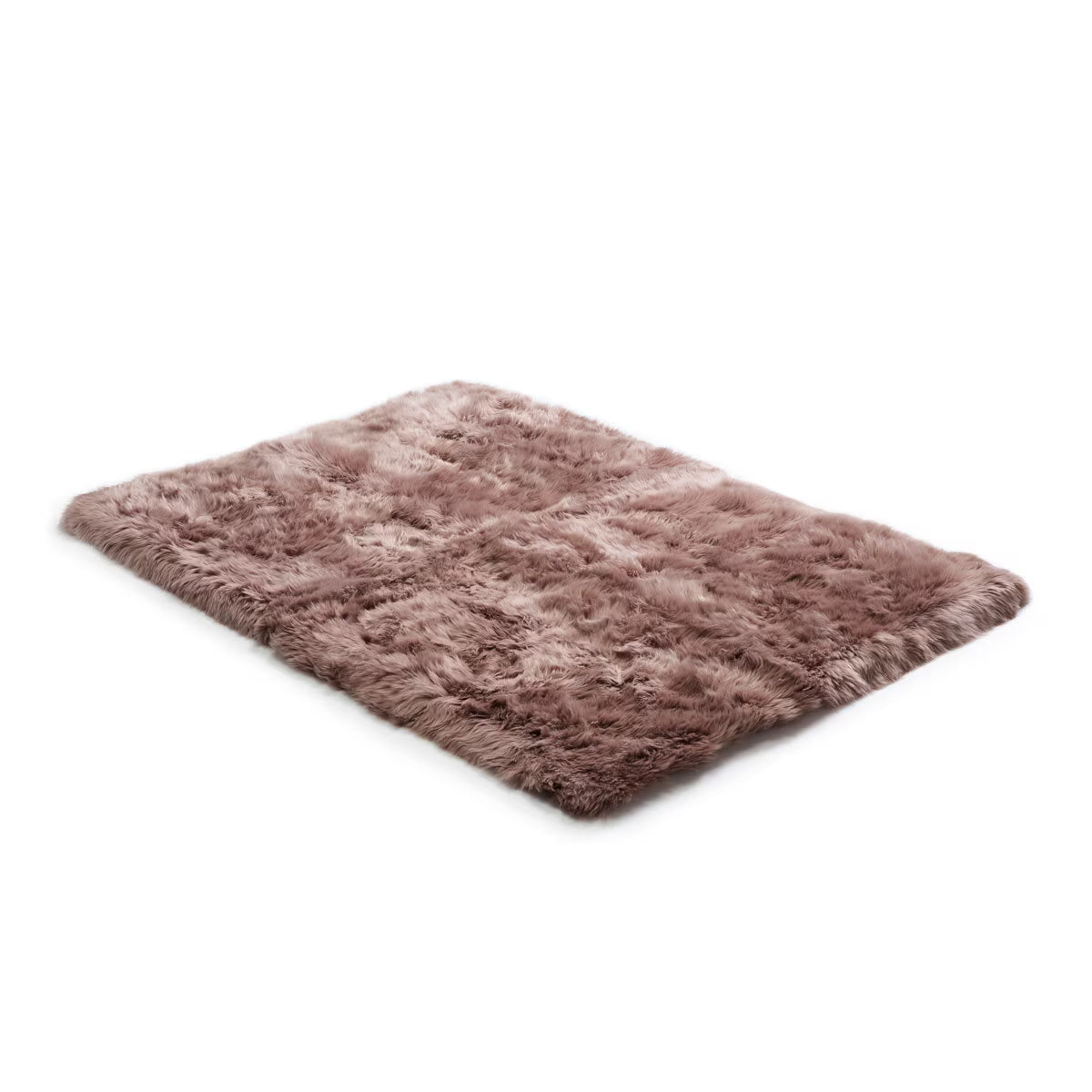 Sheepskin Area Rug 120 X 180Cm in Champagne