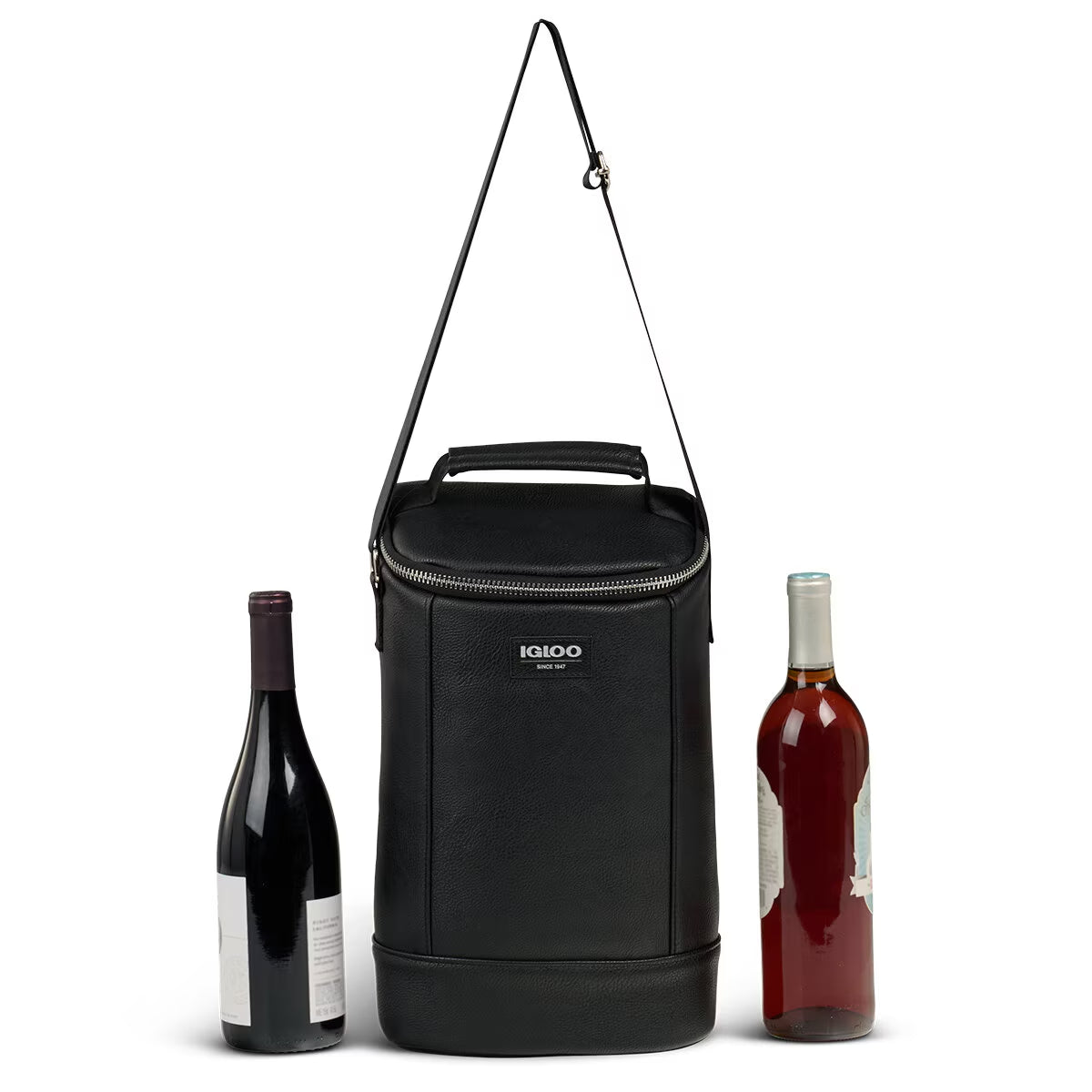 Luxe Cooler Tote Bag in Black