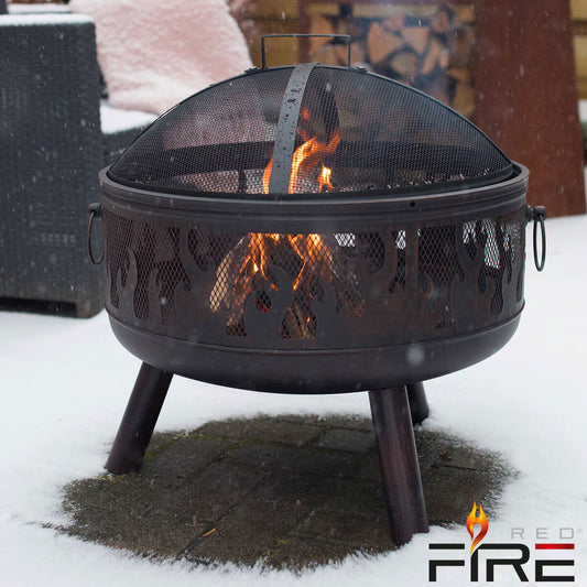Blazer Wood Burning Fire Pit + BBQ Grill