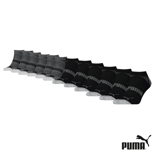 Men'S Repreve Sock 12 Pack in Black