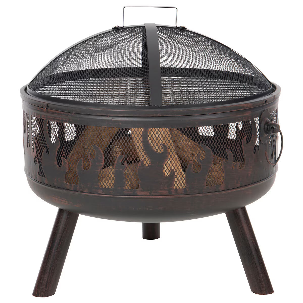 Blazer Wood Burning Fire Pit + BBQ Grill