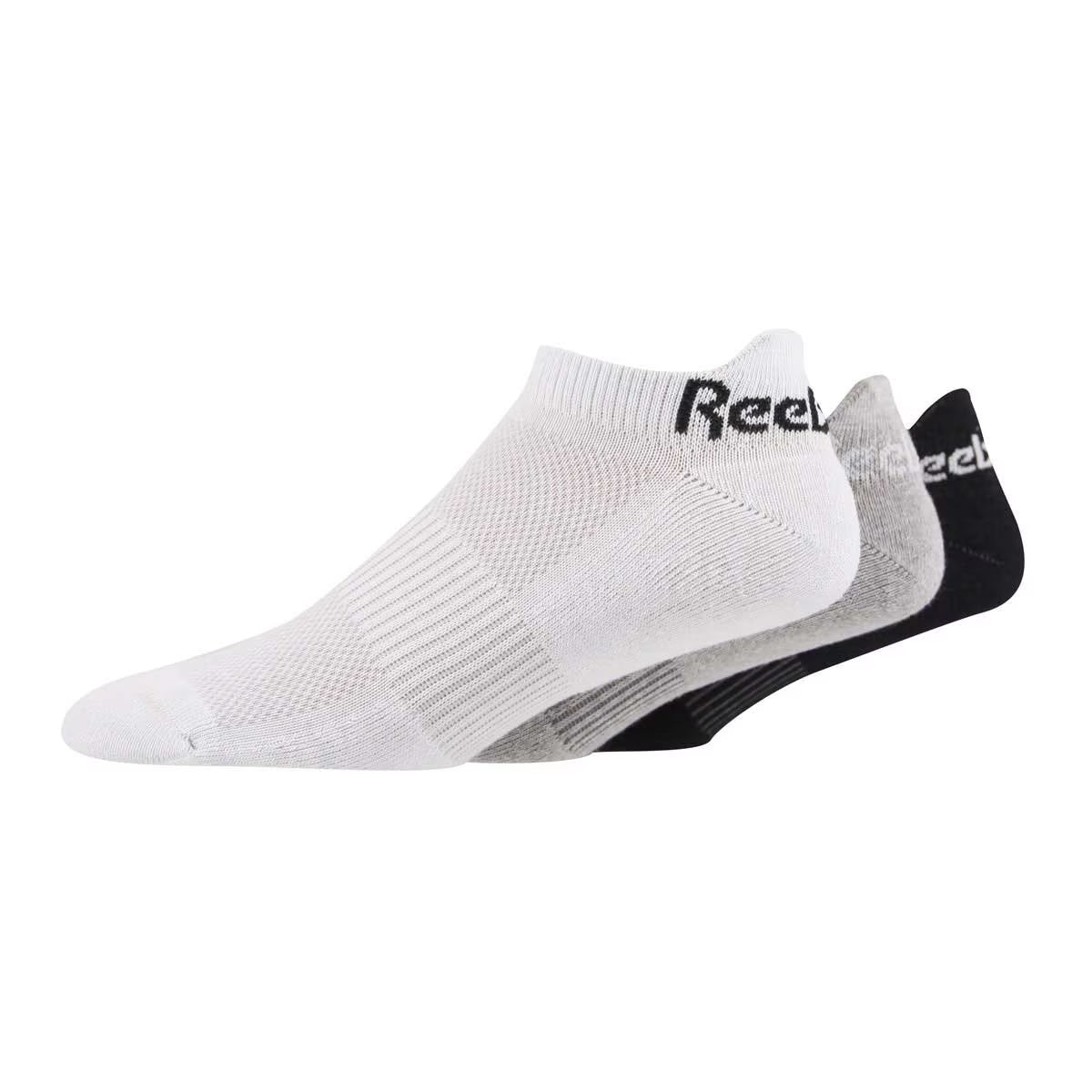 Essential Trainer Socks 6 Pack in Black, Size 4.5-6