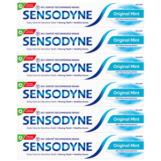 Daily Care Toothpaste, 6 X 75Ml