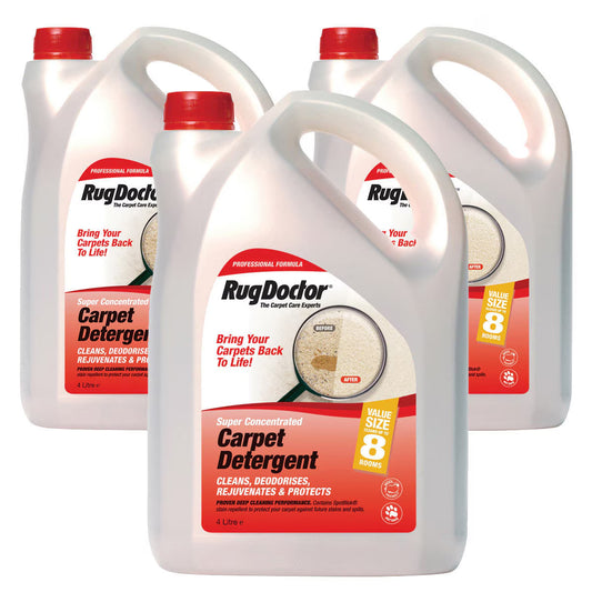 4L Carpet Detergent, Pack of 3