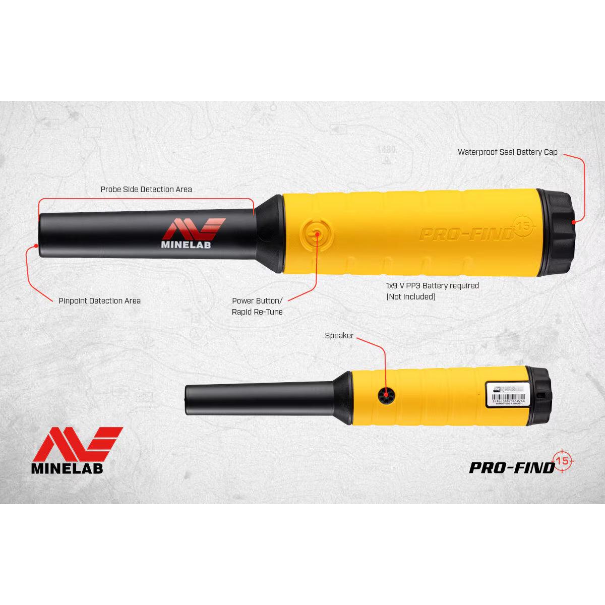 Go Find 44 Metal Detector Bundle - Includes Pro-Find 15 Pinpointer