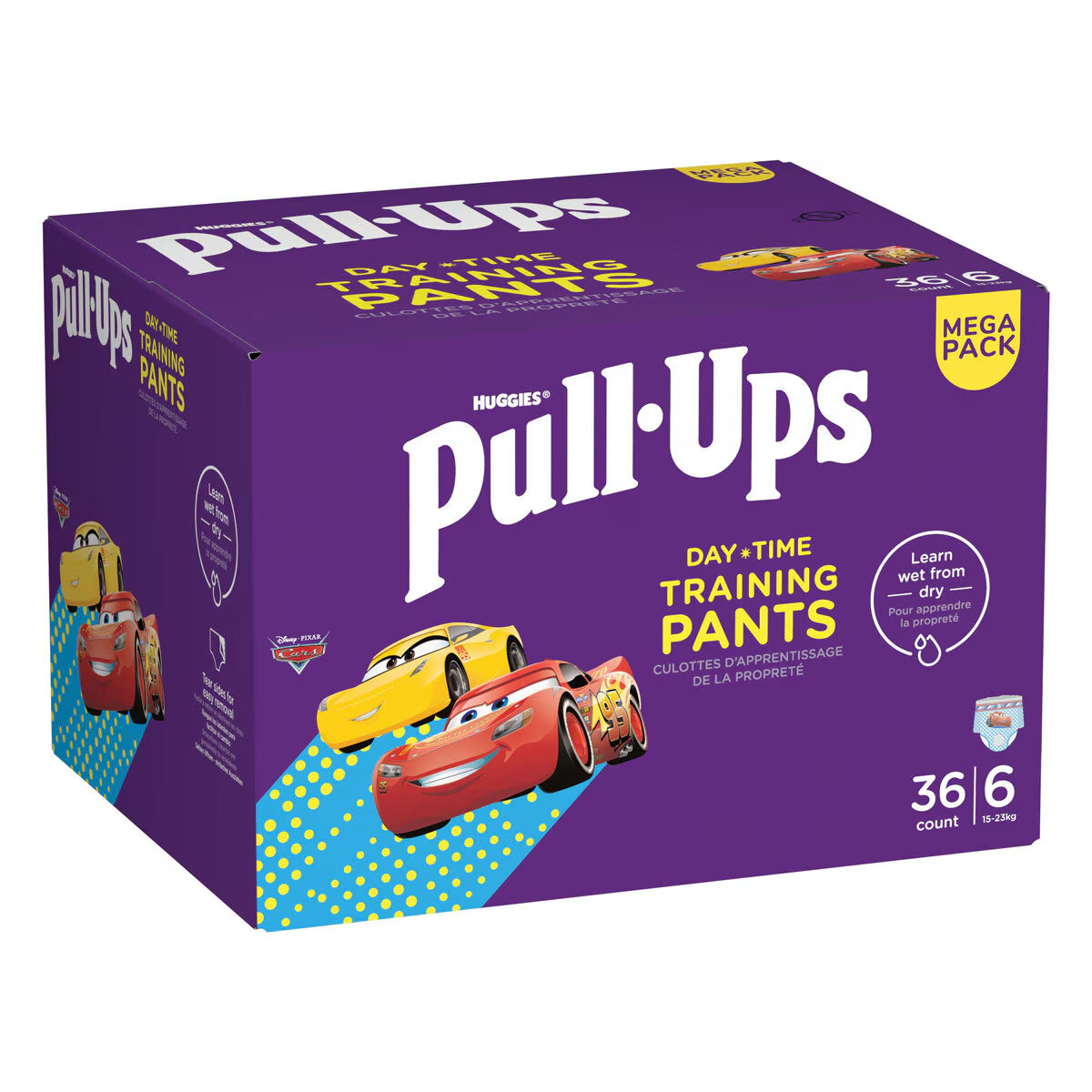 Pull-Ups Day Time Boy Training Pants Size 6, 36 Pack