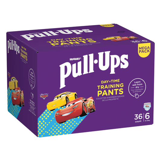 Pull-Ups Day Time Boy Training Pants Size 6, 36 Pack
