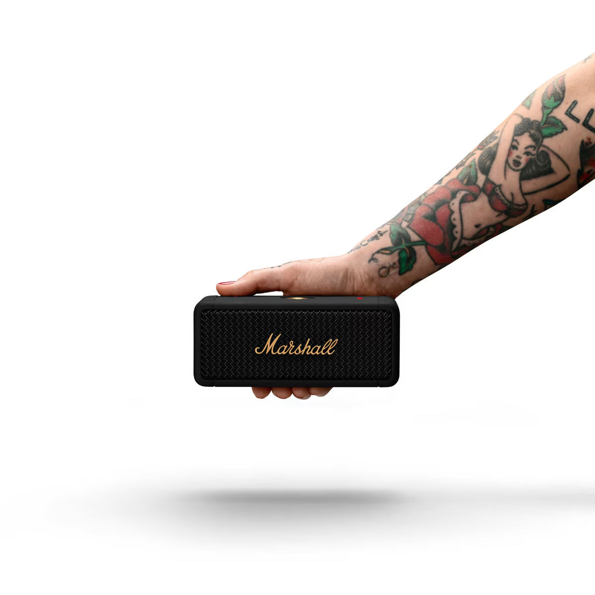 Emberton II Portable, Water Resistant Speaker, in Black and Steel